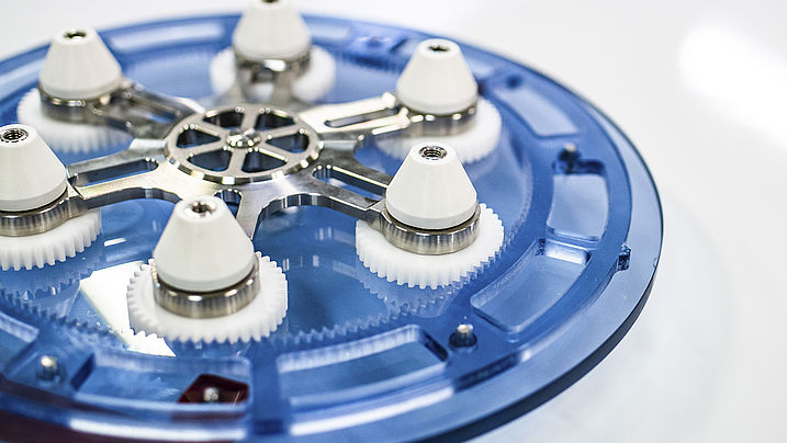 plastic assemblies being manufactured