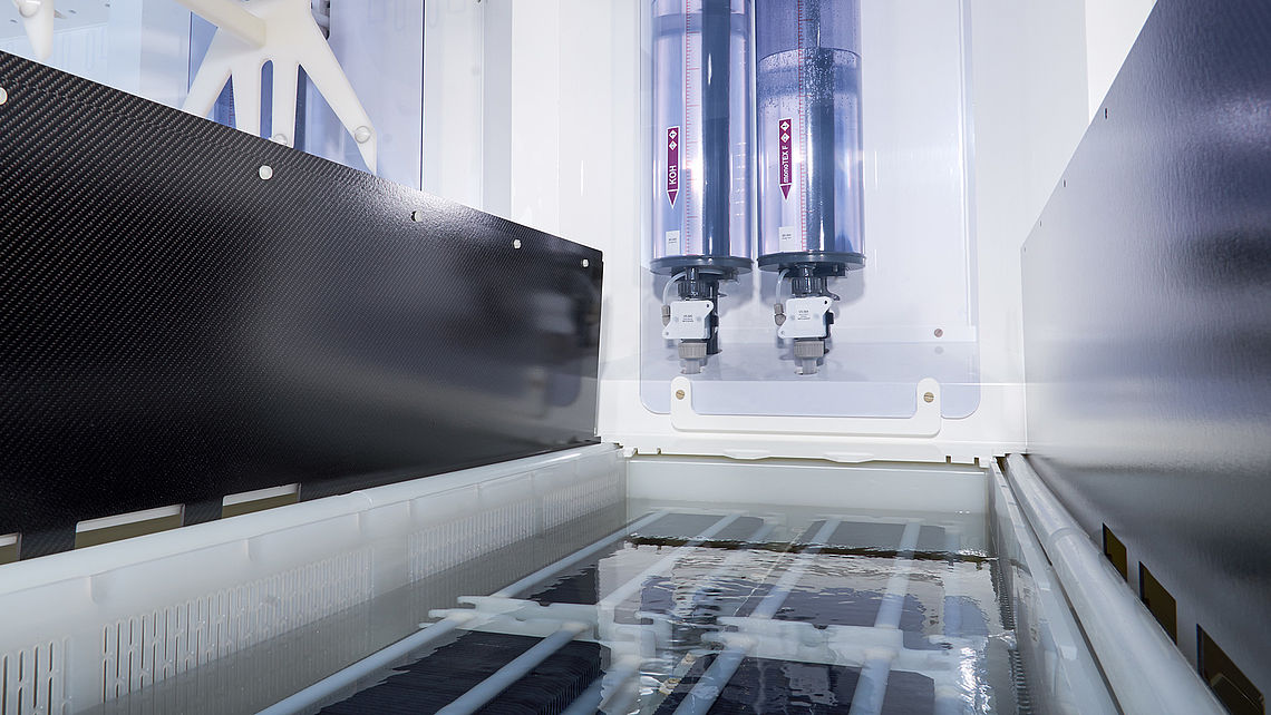 solar cells in the tanks