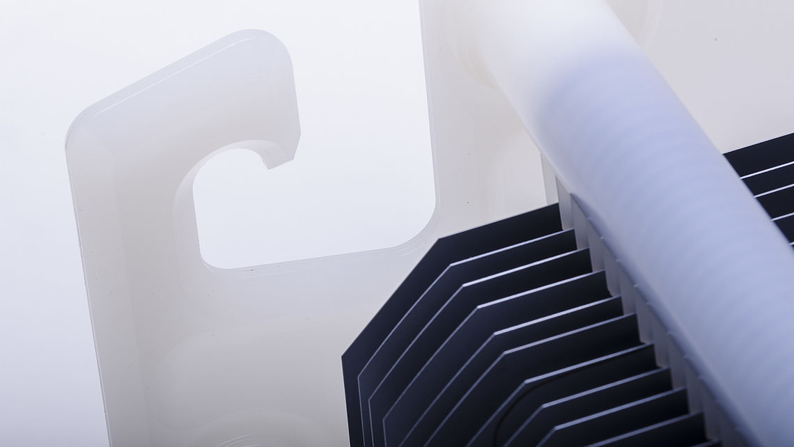 Solarcell wafer carrier