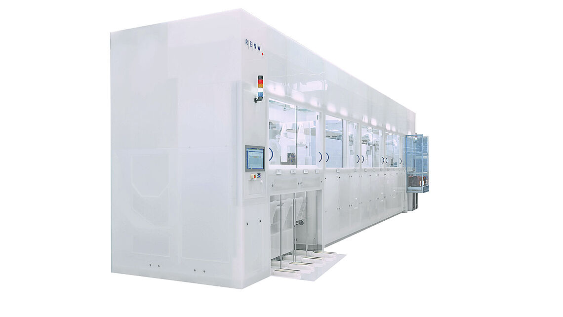 Polish Cleaning System white polish cleaning tool for perfectly clean wafer surfaces Up to 300 mm wafer size