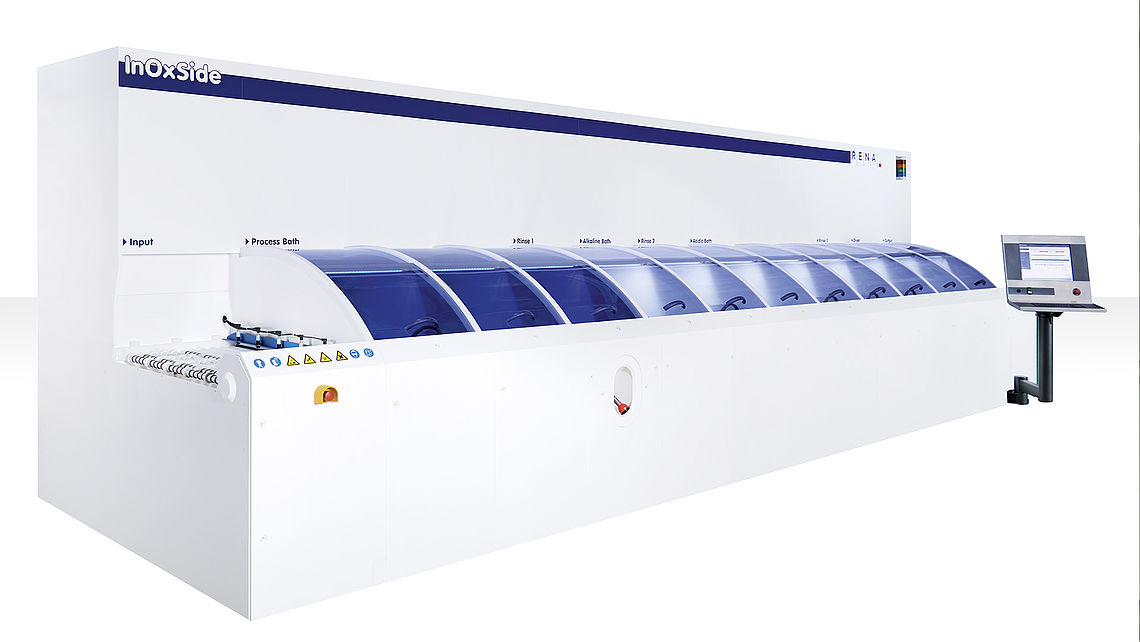 InOxSideR-1 white machine automated processing equipment