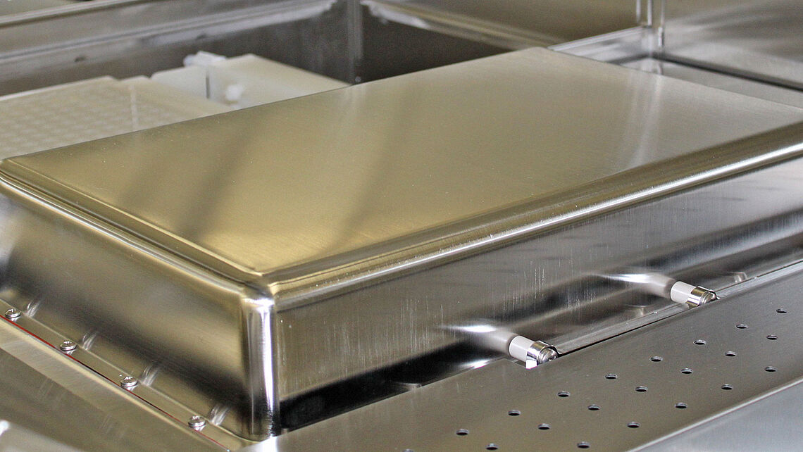 Stainless steel Vapor Dryer Stainless steel Vapor Dryer with an iconic contamination level < 1E10