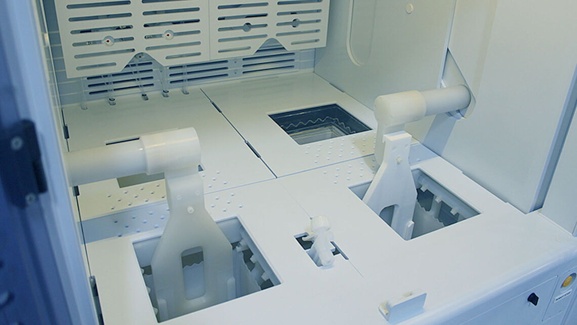 Innenansicht der Advancer Maschine Innenansicht der Advancer Maschine