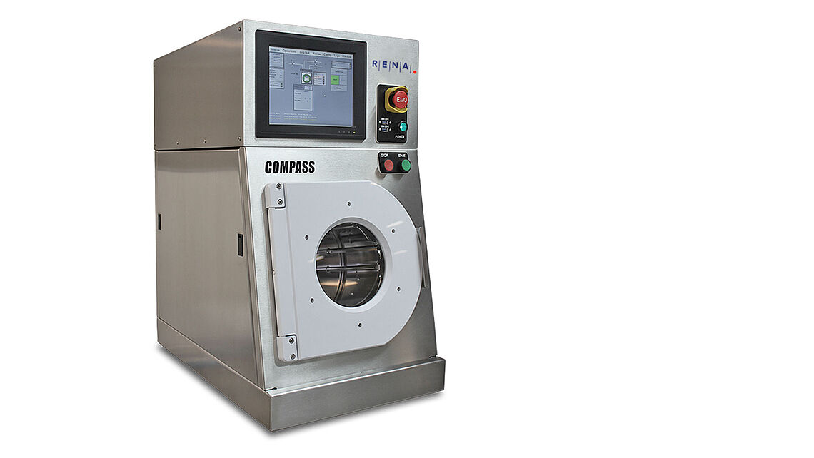 stainless steel COMPASS SRD stainless steel COMPASS SRD with 10.4" color touch-screen User Interface