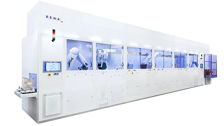 white etching tool for high-end wafer production