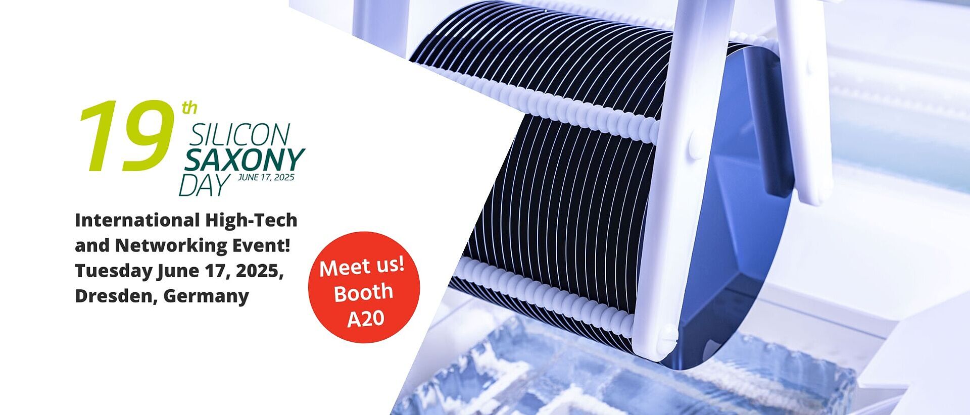 Semiconductor Wafer Silicon Saxony Day 2025 Semiconductor Wafer Silicon Saxony Day 2025