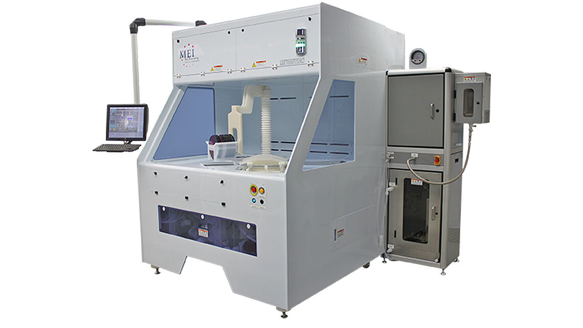 Revolution with rotary robot Revolution with robust rotary robot for 100mm up to 200mm wafers
