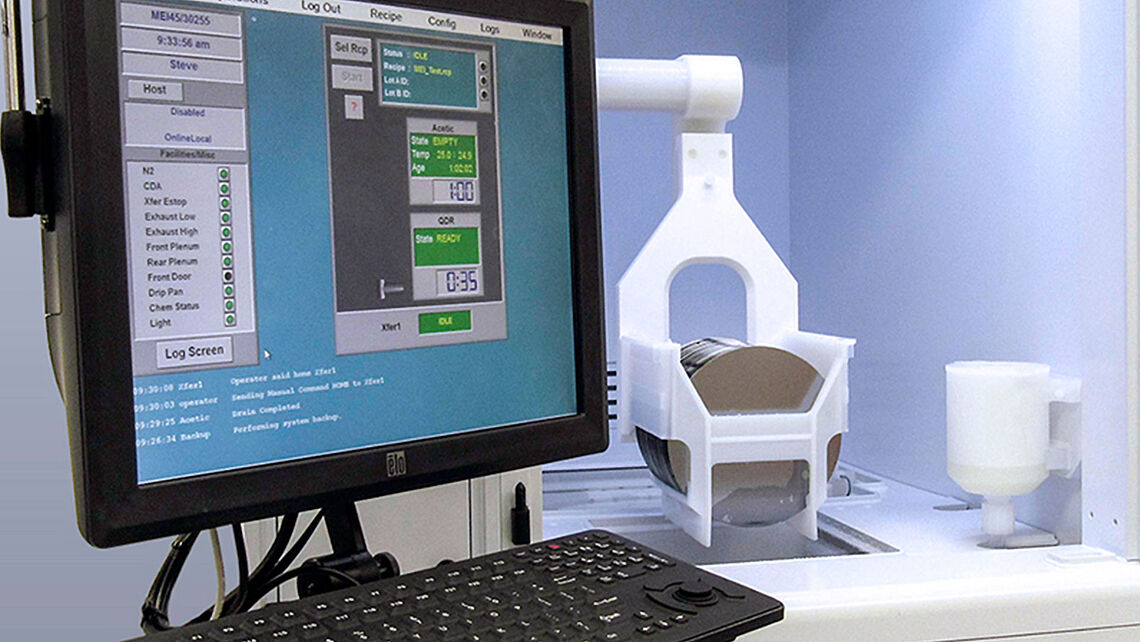 Intuitive HMI Touchscreen with IDX Flexware Process Control Software