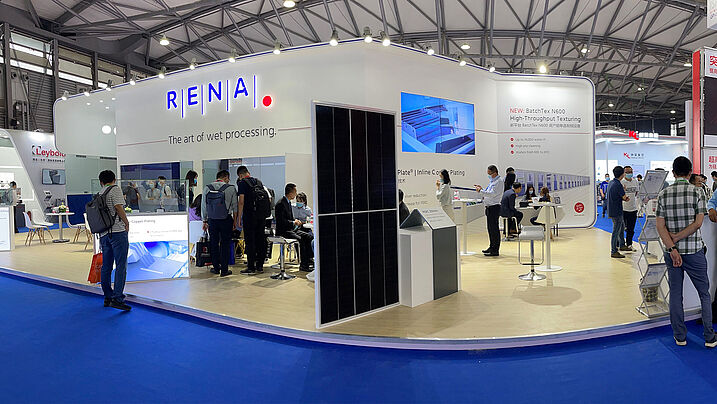 RENA exhibition stand