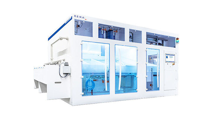 Frontview RENA InEtchSide high throughput rear side etching Frontview RENA InEtchSide high throughput rear side etching