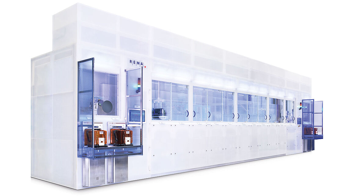 Endreinigungssystem RENA Maschine  Endreinigungssystem RENA Maschine