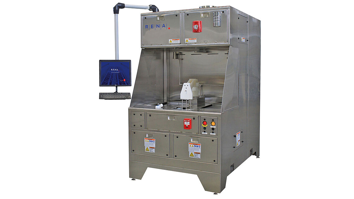 stainless-steel version Revolution with rotary robot stainless-steel version of the Revolution with robust rotary robot and HMI Touchscreen