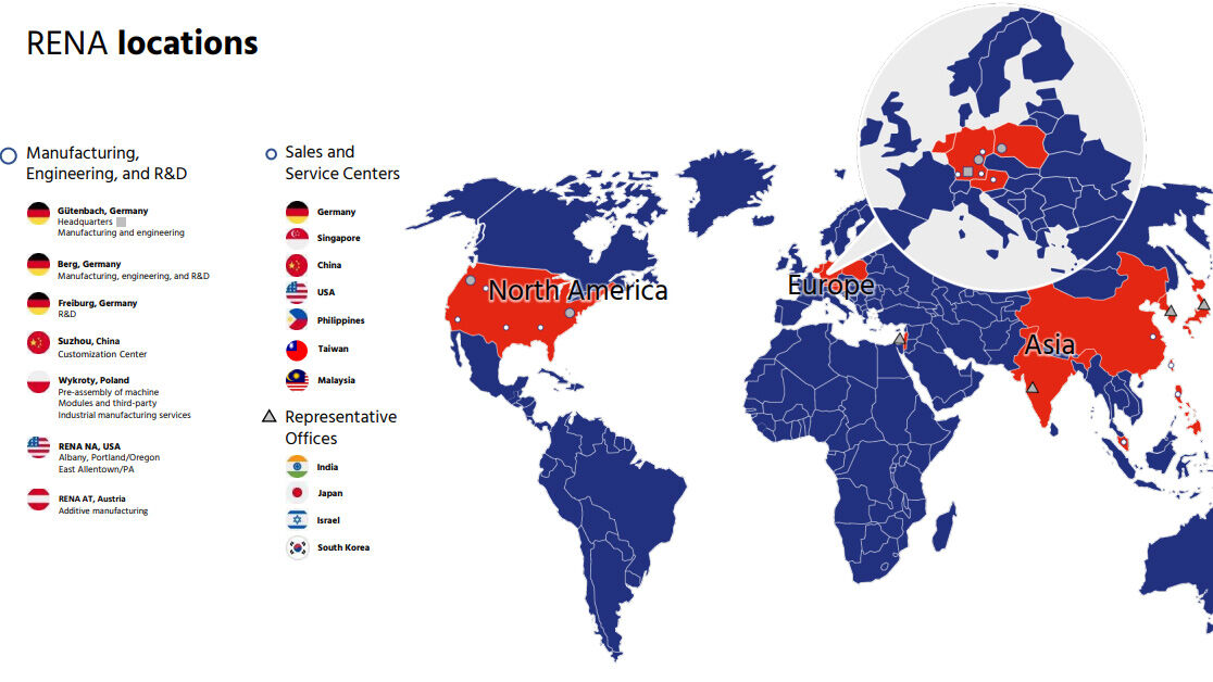 RENA Locations Wordmap