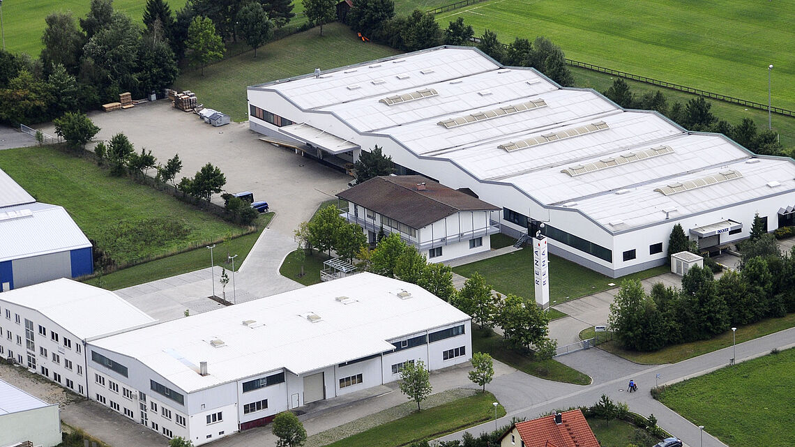  Aerial view of RENA Technologies GmbH in Berg, Germany